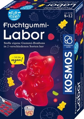 KOSMOS FUN SCIENCE FRUCHTGUMMI-LABOR Experimentierkasten, Mehrfarbig
