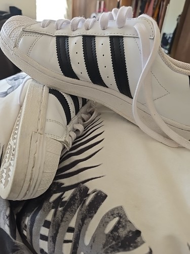 Adidas Superstar White Trainers Size 7 /5Ladies Trainers - Bild 9 von 12