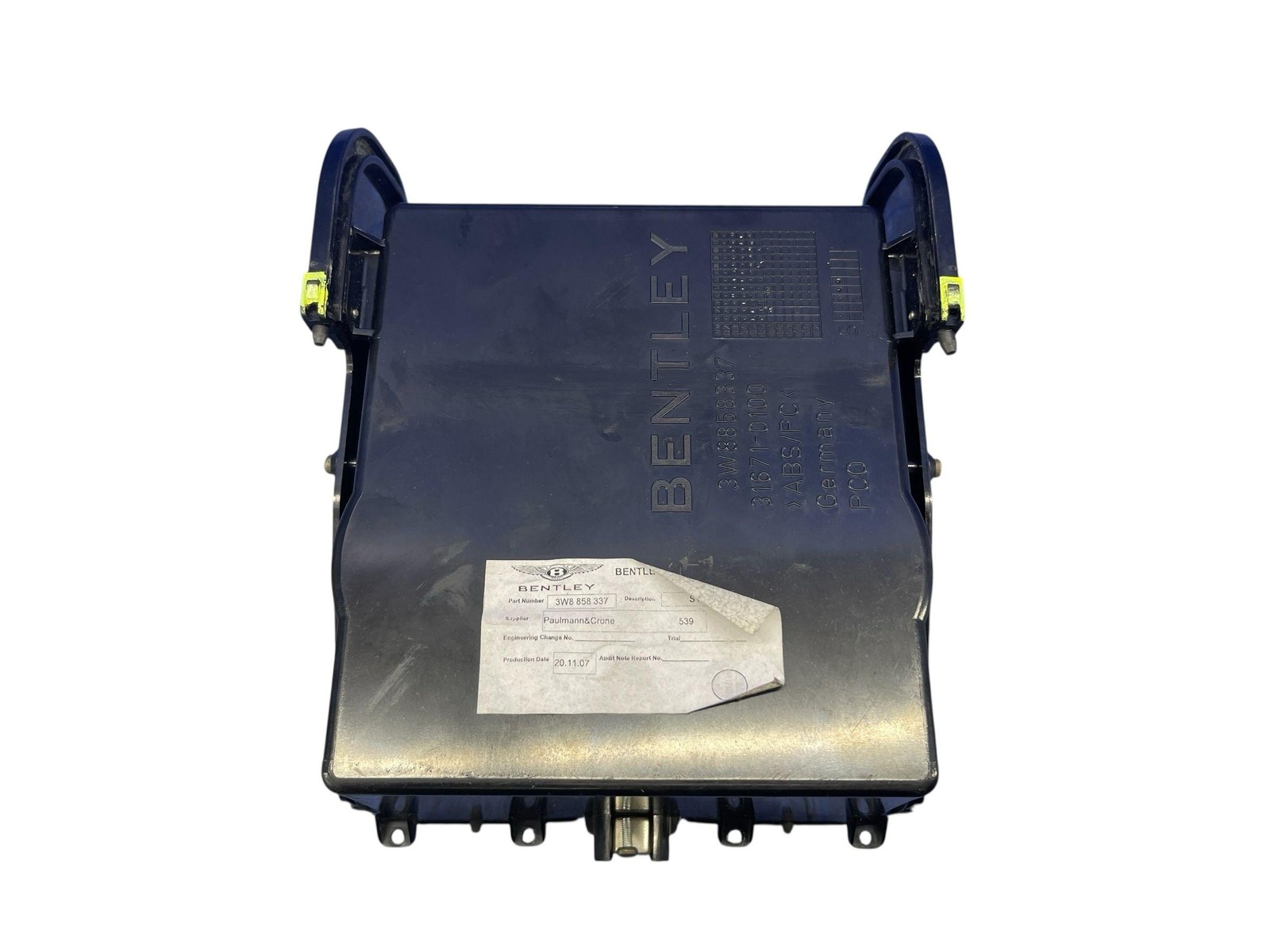 2006-2017 BENTLEY CONTINENTAL GTC GT CENTER CONSOLE COMPARTMENT W/ SLIDING DOOR