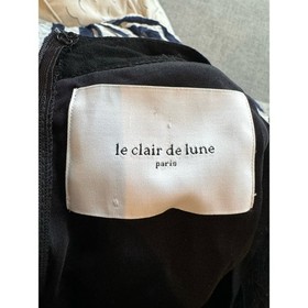 Clair De Lune Long Ruffle Sleeve Lace Front High Neck Romper Black Goth Witchy S