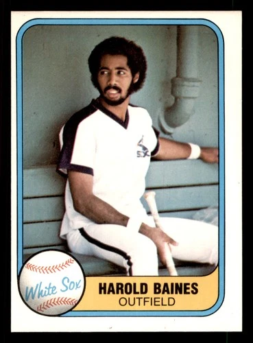 1981 Fleer #346 Harold Baines