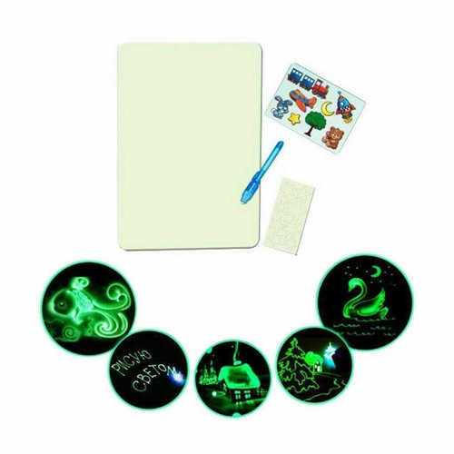 Nightlight Board Glow Graffiti Malting Board für Kinder Kinder (A3)