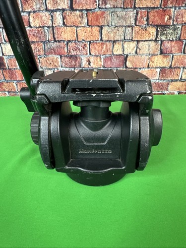 Manfrotto 501HDV Fluid Tripod Head with Quick Release Plate and Handle!! - Picture 3 of 11