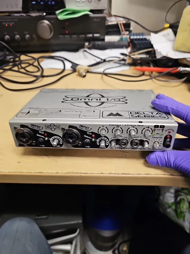 M - Audio Omni I/O Delta Series - 100 Untested- SPARES OR REPAIR ONLY. - Image 3 of 4