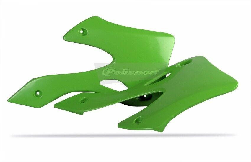 Tank Fairing Tank Spoiler Radiator Fits Kawasaki KX 125 250 99-02 Green