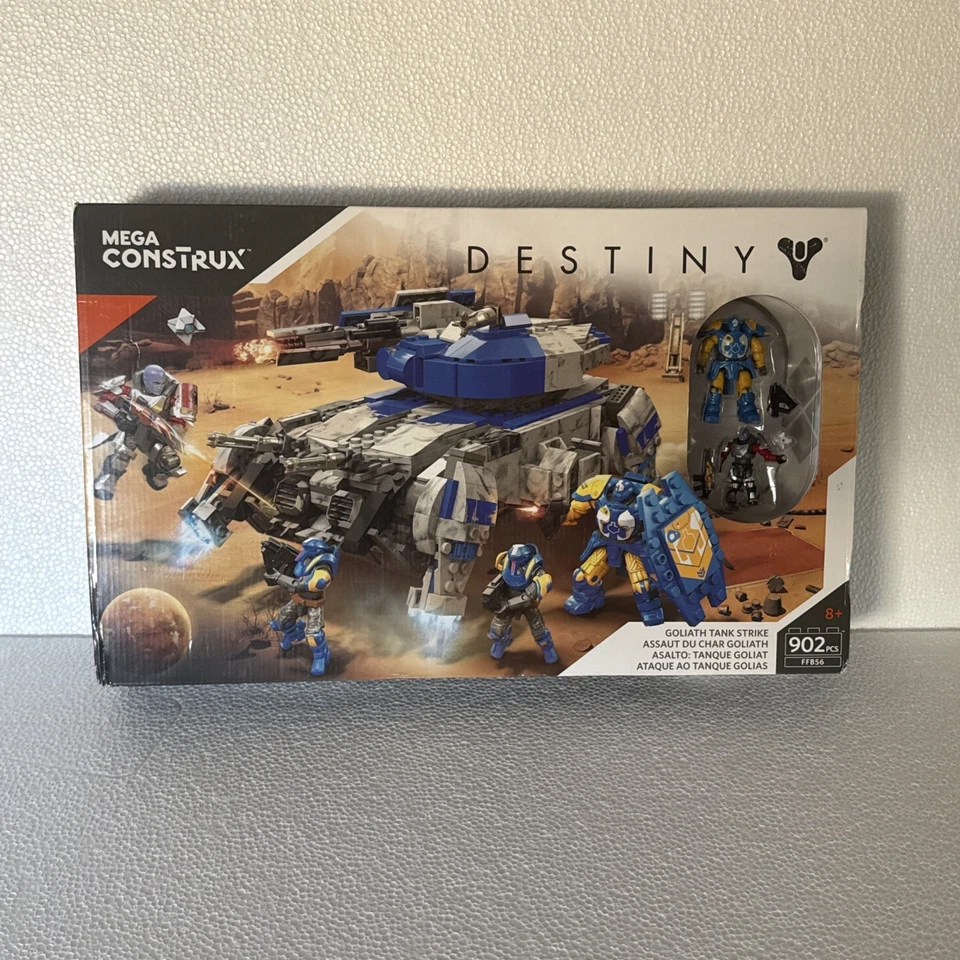 Mega Construx Bloks Destiny Goliath Tank Strike FFB56 Halo 902 Pcs - Image 3 of 4