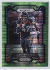 2023 Panini Prizm Neon Green Pulsar Prizm Alex Singleton #84 0y6s