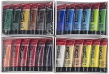 Amsterdam 20ml Standard Acrylic Paint Set 24/Pkg-
