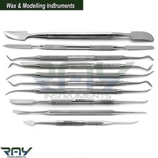 Dental Wax  Modelling Carvers Mixing Spatula Technician Laboratory Instruments