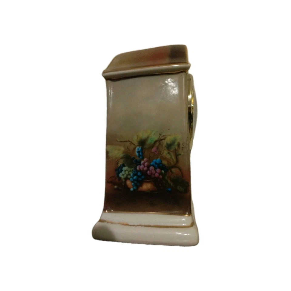 RARE Vineyard Blessings by Lisa White 7.5" Quartz Table Top Clock Arts Uniq - Image 4 of 4