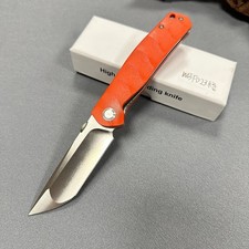 Veyros III Orange Klappmesser D2 Stahl