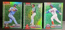 2026 Topps Easter Parallel  Seager #96, Lindor #123, Rafael #101.