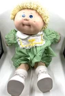 Vintage 1985 Cabbage Patch Doll Blonde Hair Blue Eyes