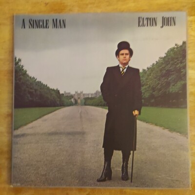 Elton John ''A Single Man'' Vinyl LP Gatefold, 1978 MCA Record 