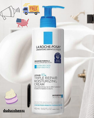 La Roche-Posay Moisturizer, Face for Dry Skin, Shea Butter and Moisturizer.