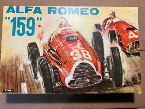Macchina TOGI ALFA ROMEO 159 Vintage Latta Mai Montata UNBUILT NOS IN BOX