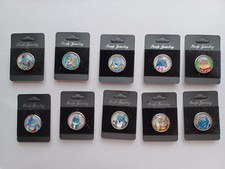 18 mm snap button charms - cats at work