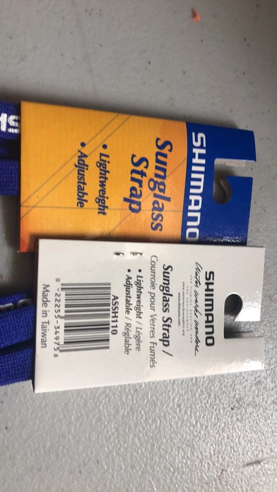 Par de correas de vidrio Shimano Eye Sun púrpura Foto 2 de 3