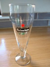 GENUINE RETRO HEINEKEN TALL GLASS USED.