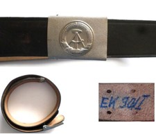 Deutsche Armee DDR NVA Volksmarine Uniform Gürtel Koppel schwarz 90cm army belt