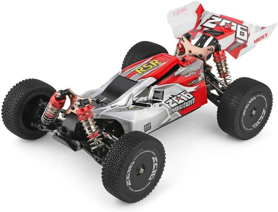 Auto Buggy WlToys XKS 144001 60km / h High Speed 1/14 2.4GHz RC Buggy 4WD - Immagine 2 di 4