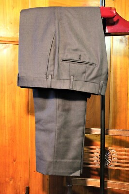 AUSZUG SCHNEIDERHOSE GR 52 100% REINE WOLLE / WOOL SUPER 110 s MADE