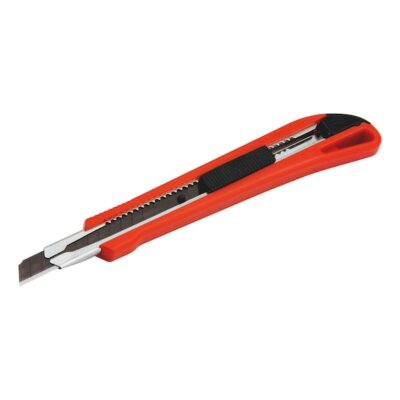 Set 3 Cutter Professionali 9 Mm + 30 Lame Di Ricambio In Acciaio Inox – Lama A 30°, Retrattili, Con Clip - 5