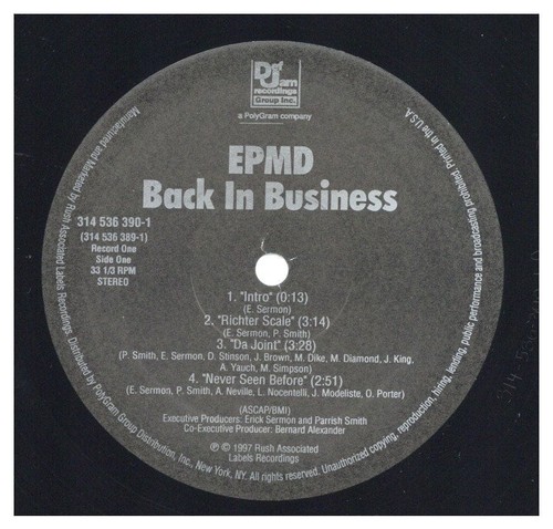 EPMD - Back In Business '97 2xLP US ORG!EX-/EX- MITS - Bild 7 von 7