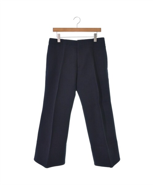 【関税・送料込み】BOTTEGA VENETA DARK BLUE COTTON PANTS BOTTEGA VENETA Pants (Other) Navy 48(Approx. L