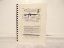 Bushmaster XM15 Rifle Owners Manual Copy Comb binding card stock USA Made gloss