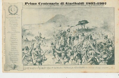 Reggimentali   Garibaldi Erstes 100-Jahr-Jubiläum 1807-1907