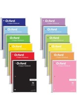 Spiral Notebook 12 Pack, 1 Subject, College Ruled Paper, 8 X 10-1/2 Inches, Colo
