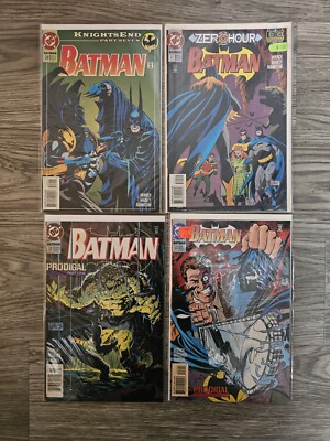 Batman #510 511 512 & 513 Batgirl & Two-Face Appearance Lot Of 4 DC Comics 1994