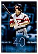 2015 Topps Free Agent 40 #F40-12 Carlton Fisk WHITE SOX