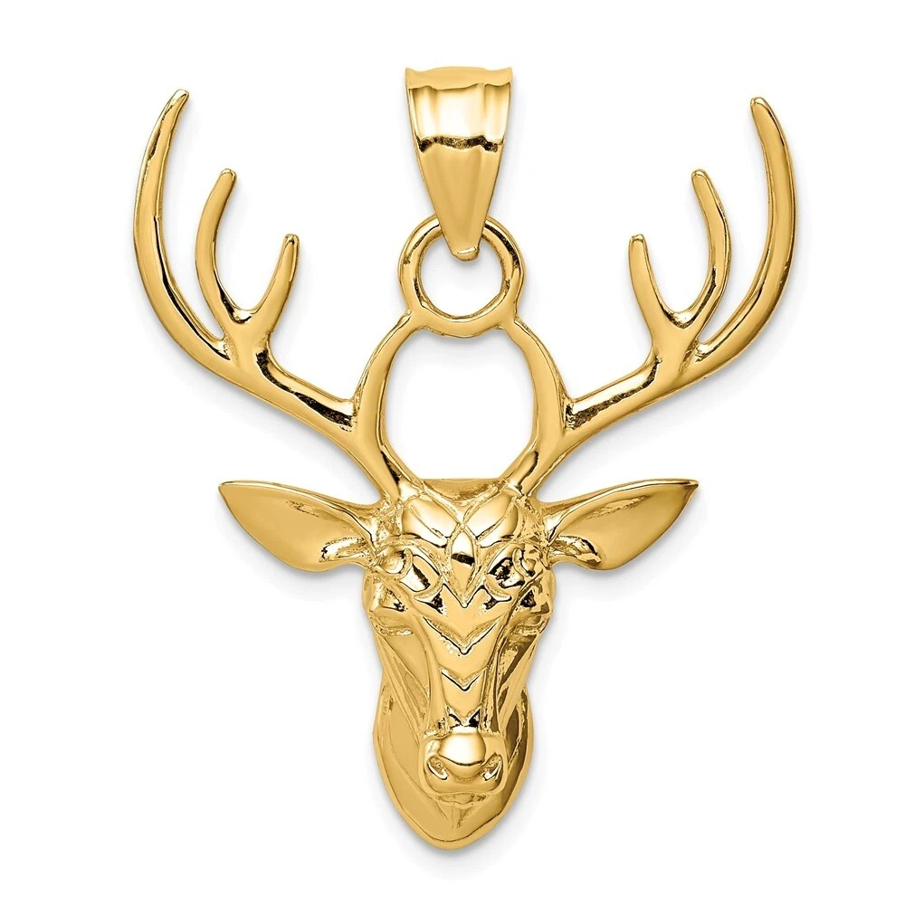 Deer head best sale charm