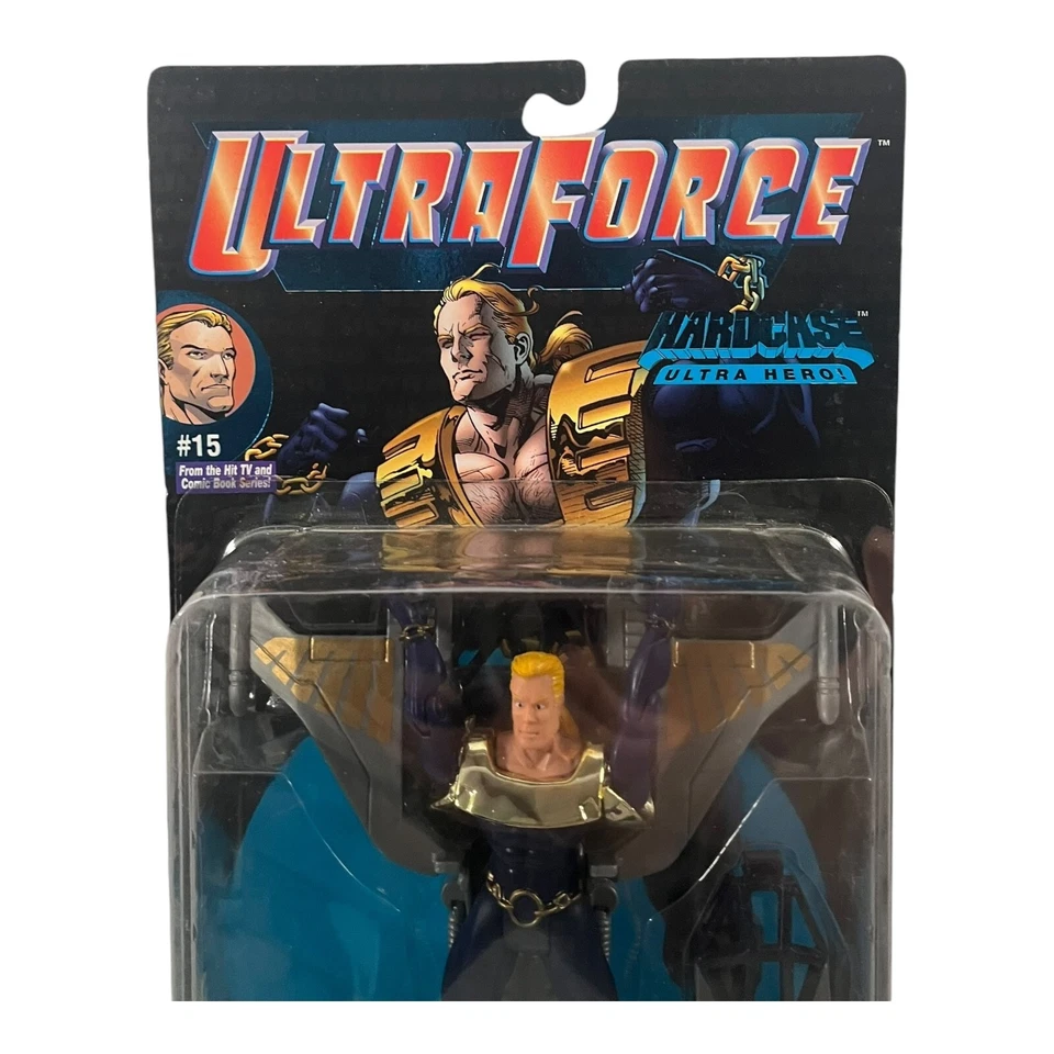 Figura de acción Ultraforce Hardcase vintage 1995 Galoob Foto 2 de 4