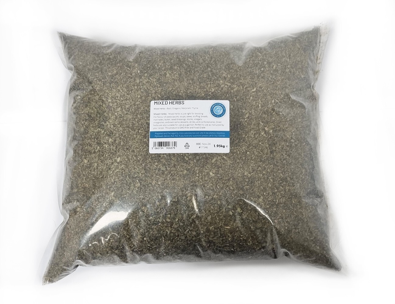 Mixed Herbs Dried 1.95kg, A Grade Premium Quality Herb Blend