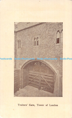 R538416 Traitors Gate Tower of London E L P Co Serie