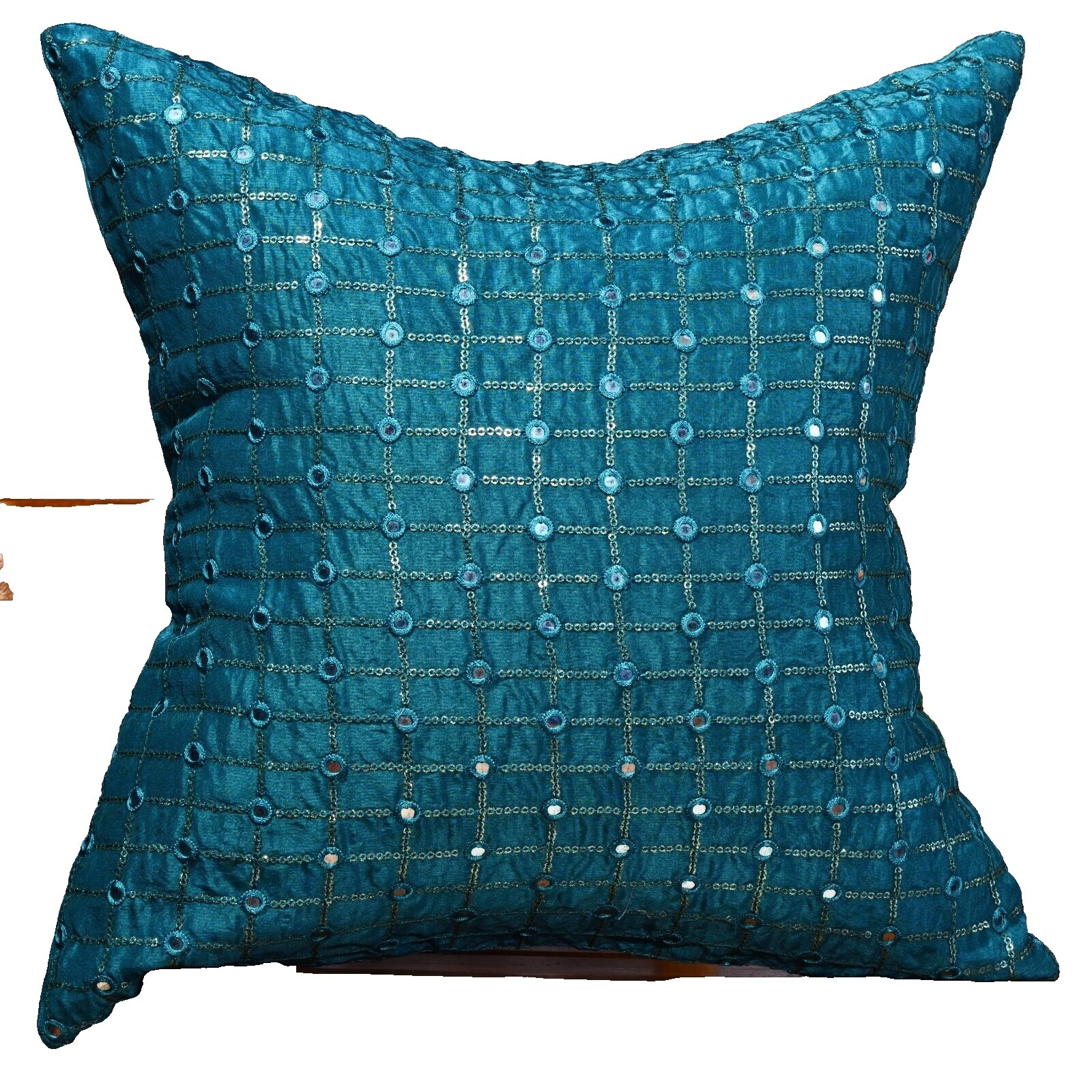 Almohadas de Decoración para el Hogar Patchwork con Lentejuelas