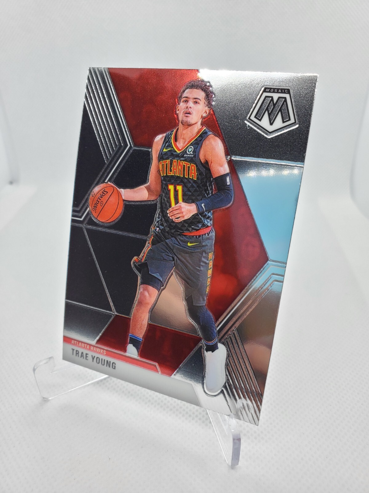 Trae Young - Atlanta Hawks - 2019-20 Panini Mosaic - #182 - A