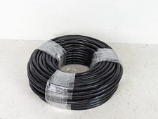 12 AWG Flexible Black 12/2 Wire, SJTW Power Cable, New 150' Roll, 300v, DIY
