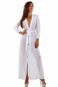 robe de chambre transparente