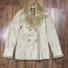 Vintage Womens Y2k Artigiano Italian Polar Skin Jacket Uk 8