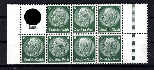 Dr-Zusdr. HBL85 Flawless MNH Unstamped Binder Sheet (79815