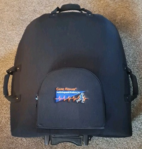 Care Rehab Home Lumbar Traction Device w/Pump, Pillow, Travel Case GENTLY USED 