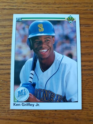 KEN GRIFFEY JR.1990 Upper Deck #156  TRUE ERROR MISSING COPYRIGHT Spelling Error