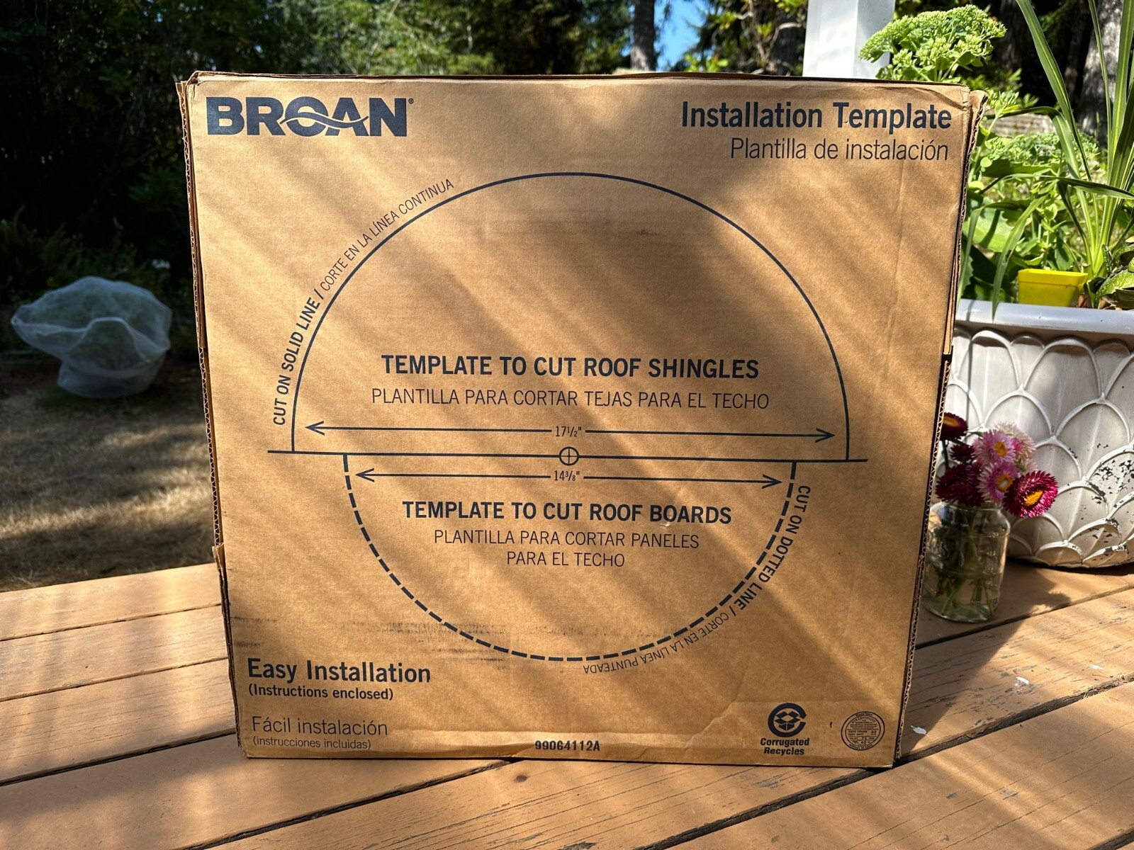 BROAN NUTONE 350BR Roof Mount Powered Attic Ventilator Low Profile Brown  NIB | eBay