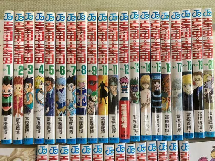 Hunter x Hunter Vol.1-36 Latest complete Full Set comic manga JPN no English