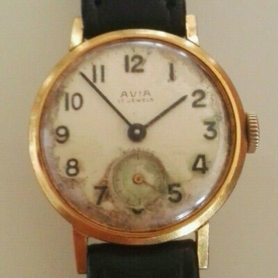 Mechanische Uhr Car. Manuale - Marke: AVIA - mechanische Handaufzug Uhr  
