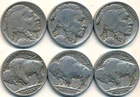 1916-1924-1938D INDIAN/BUFFALO NICKELS #BN12  --  THREE DIFFERENT DECADES!